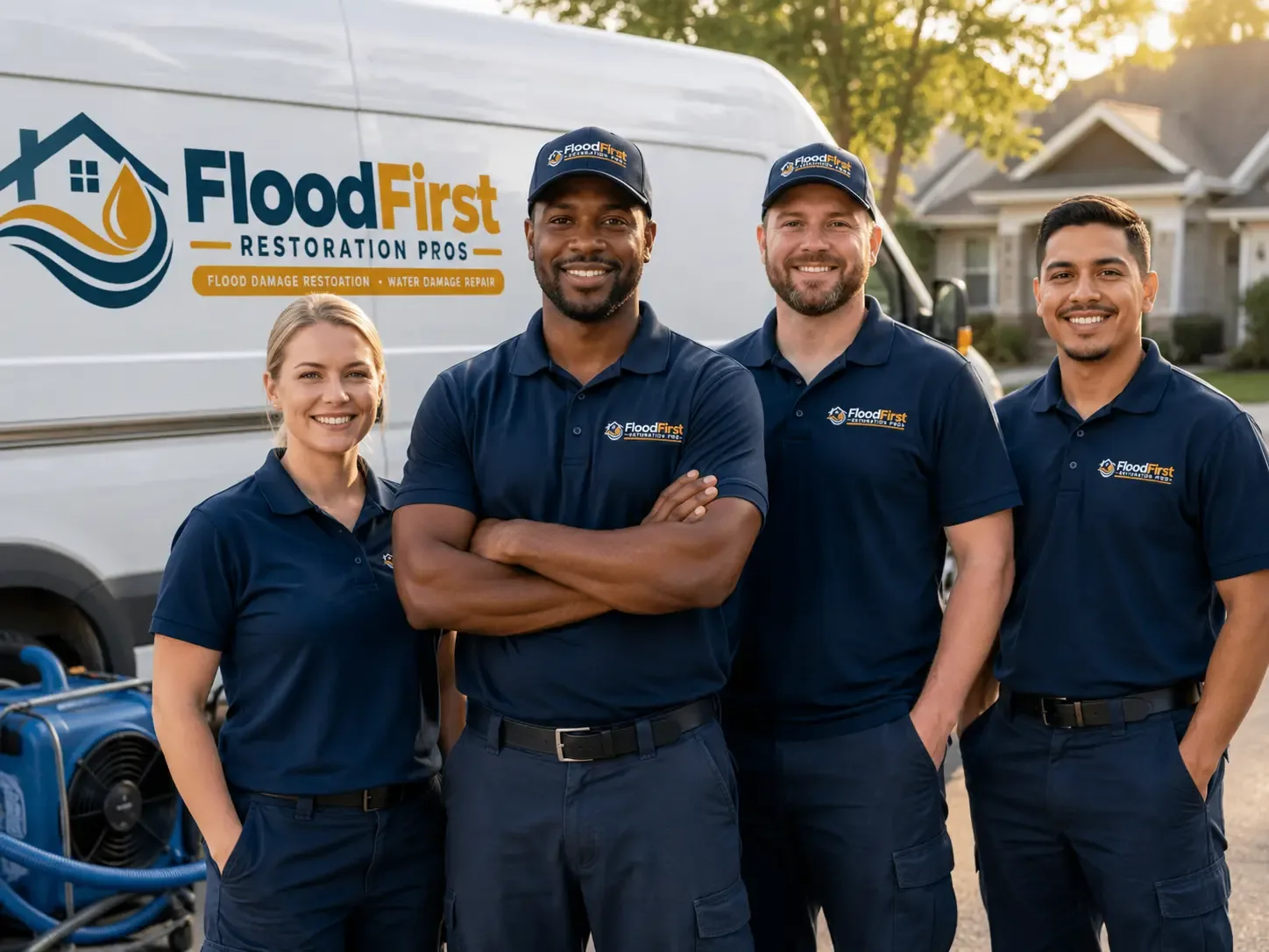 Flood Damage Restoration company in Newtonsville, OH
