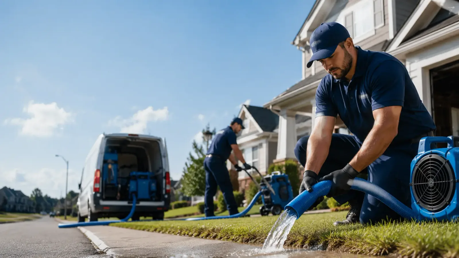 Flood Damage Restoration in Newtonsville, OH